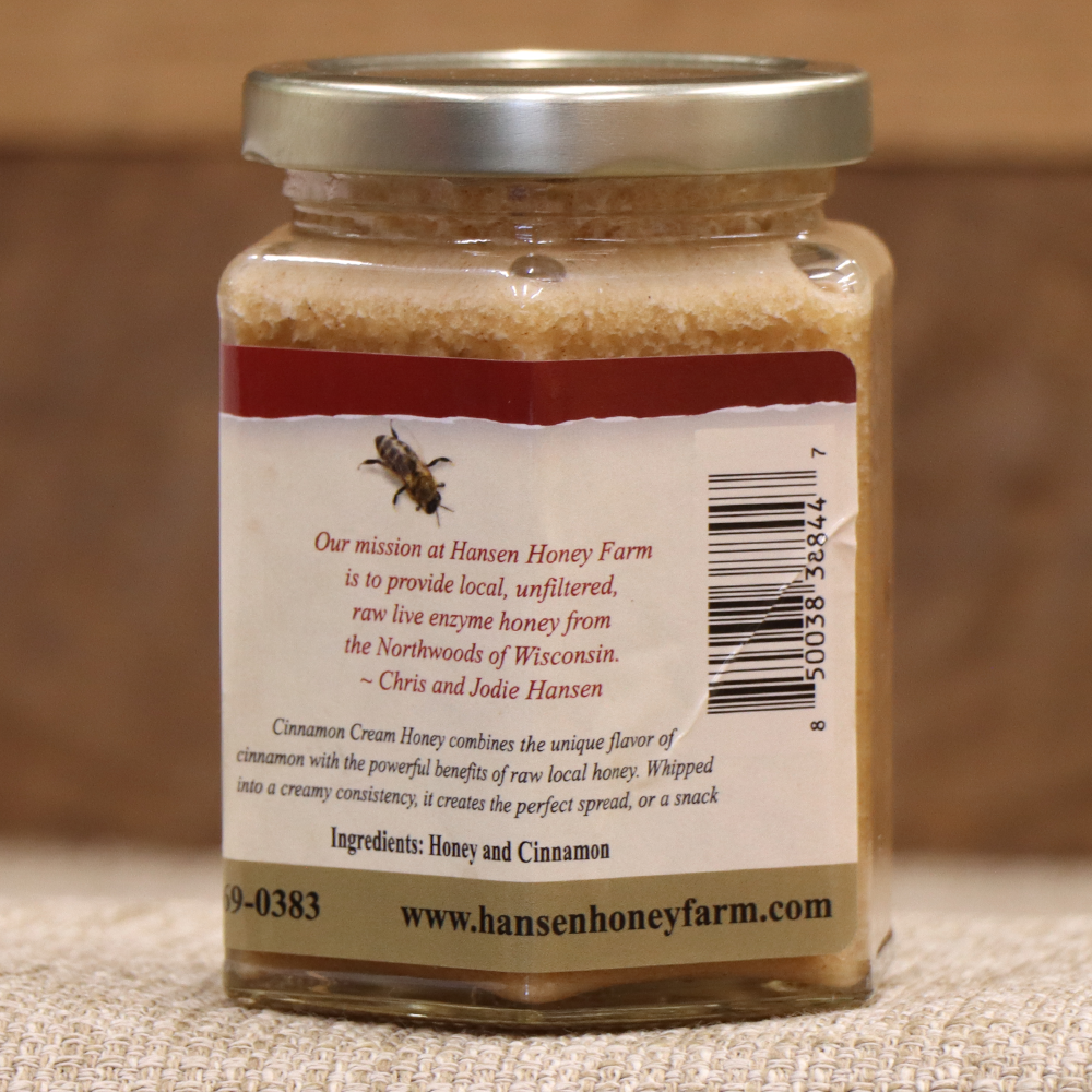 Cinnamon Creamed Honey