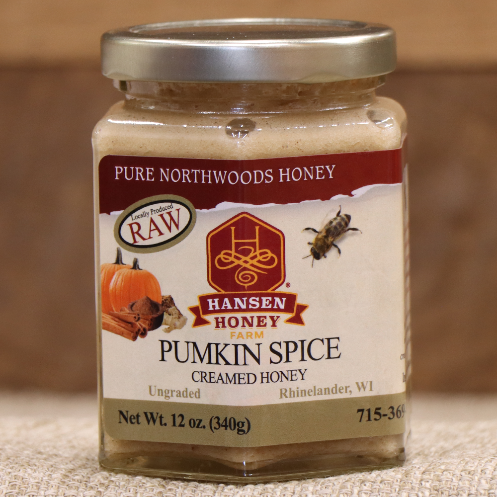 Pumpkin Spice Creamed Honey