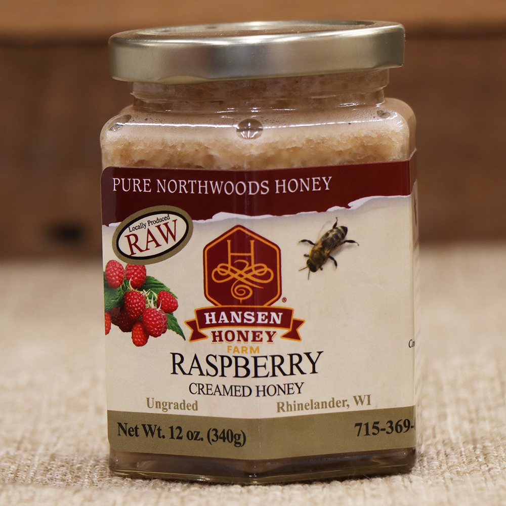 Raspberry Creamed Honey