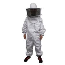 Children's Hat-Veil Combo with Poly/Cotton Suit (10-12 Years Old)