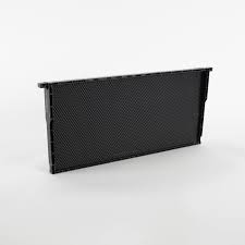 Acorn Heavy Wax Black Plastic Frame